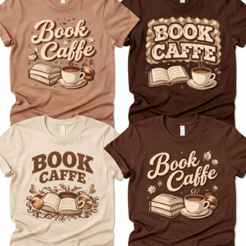 T-SHIRT BOOK CAFFE'