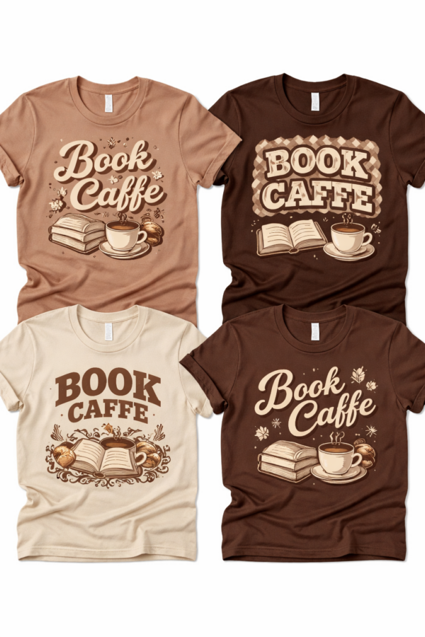 T-SHIRT BOOK CAFFE'