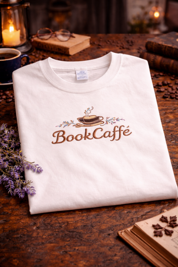 T-SHIRT  BOOK CAFFE' - EDIZIONE CLASSICA
