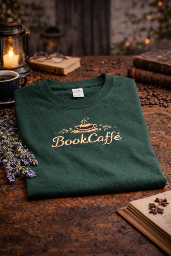 T-SHIRT  BOOK CAFFE' - EDIZIONE CLASSICA